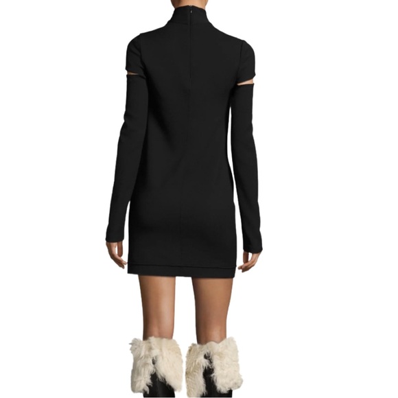 EUC Helmut Lang Turtle Neck Cutout Mini Dress - Picture 5 of 12